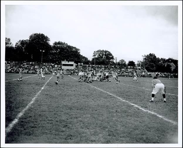 The 1958 & 1959 M.I.F.L. Champions Game Action on College Hill Field