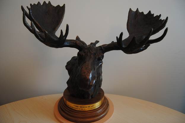 The Moosehead trophy