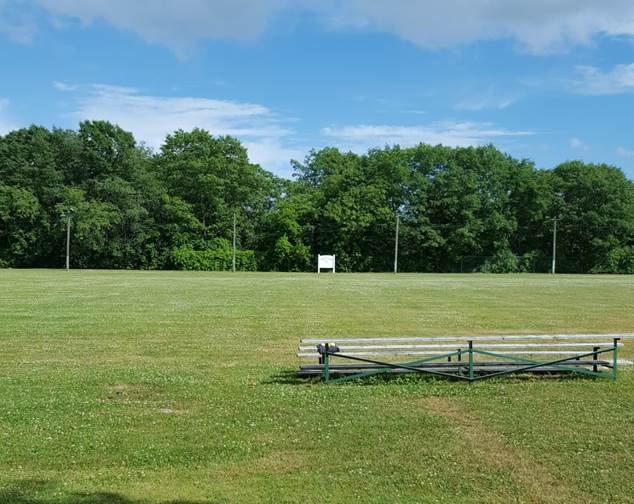 Empty College Hill Football Field